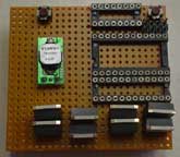 Initial component layout on the Control Board